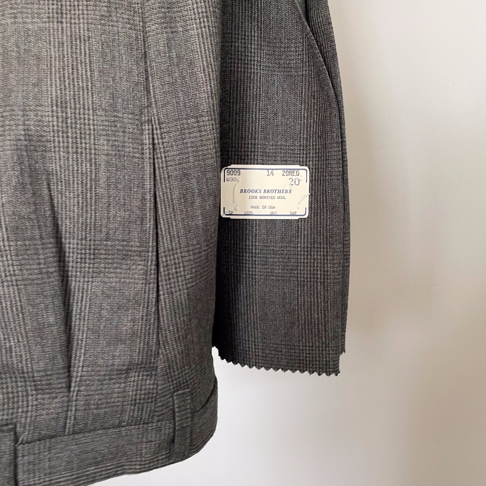 Vintage Brooks Brothers Boys Wool Suit Set